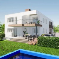 So wird unsere Praxis zukünftig von der Rückseite aussehen.